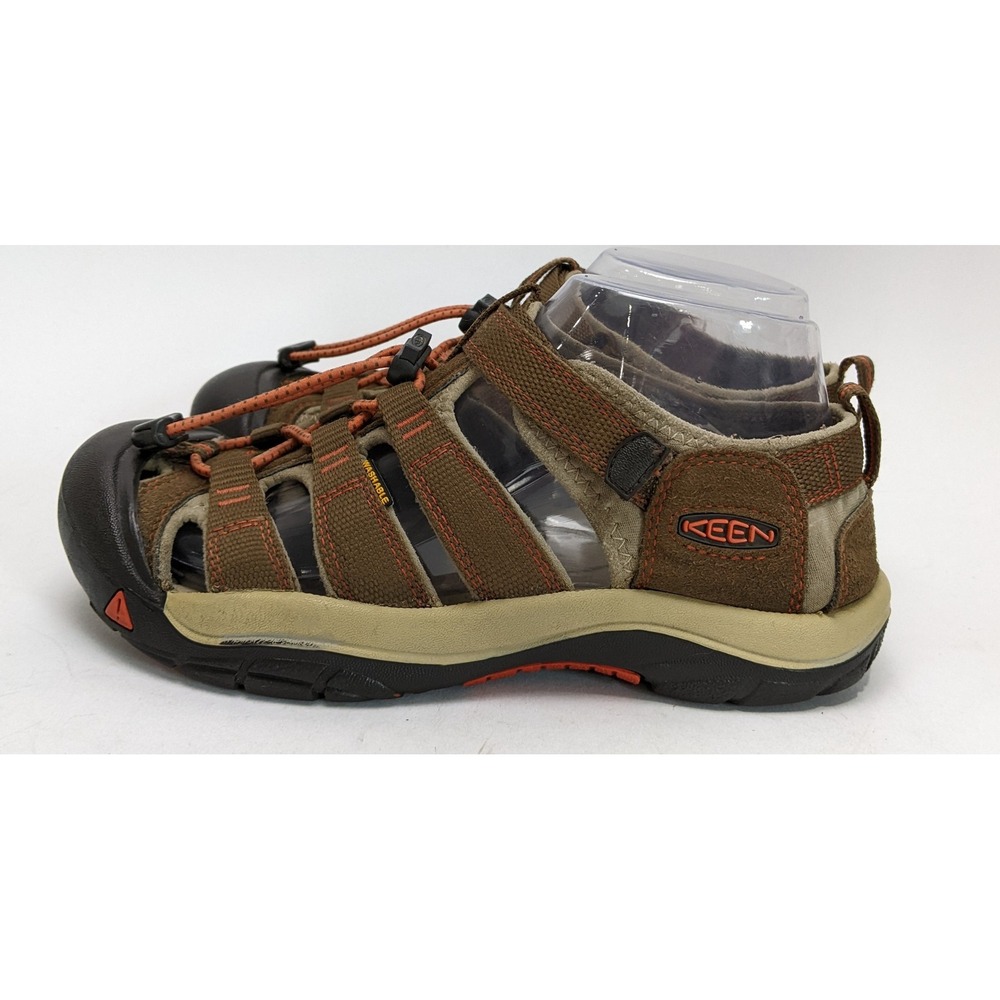 Keen Water Sandals Newport H2 Brown Orange Water Shoes Kids Size‎ 5 Washable